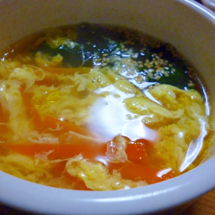 クッパ風 卵とじスープ レシピ 作り方 By Sel123 楽天レシピ